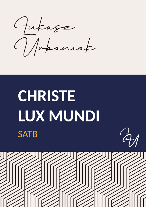 Christe lux mundi